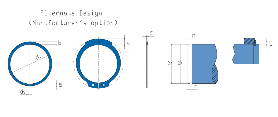 Scheda prodotto - DIN 471 - Ø de 310 à 600 mm