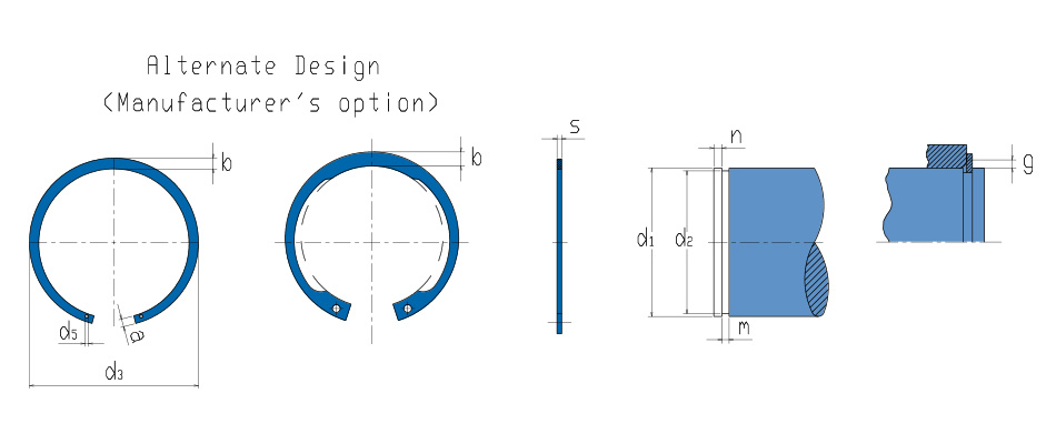 Scheda prodotto - DIN 472 - Ø de 310 a 600 mm