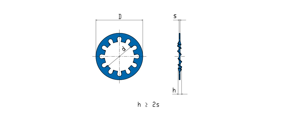 Scheda prodotto - DIN 6797 J