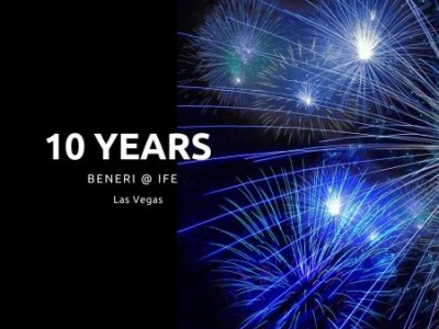 BENERI festeggia a Las Vegas 10 anni di IFE: Immagine